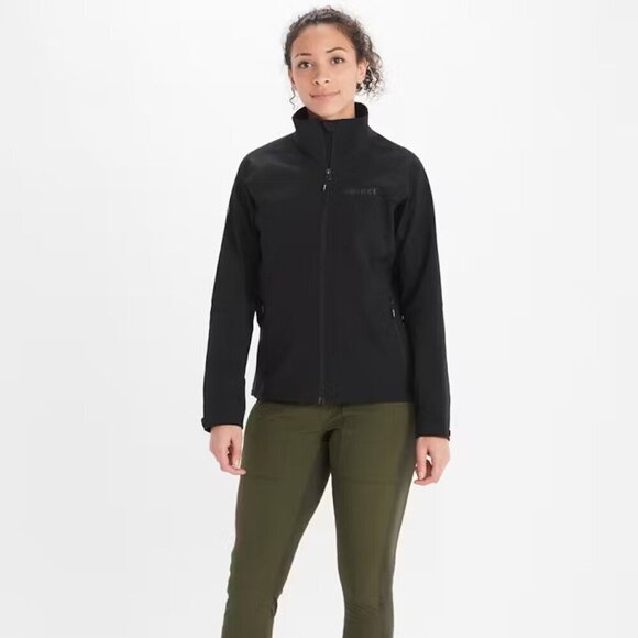 NWT Marmot Alsek Black Trail Runner Jacket - Picture 1 of 6